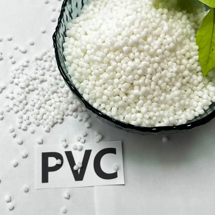 Spot aging resistance impact resistance PVC plug material particles injection grade high flow PVC flame retardant PVC particles