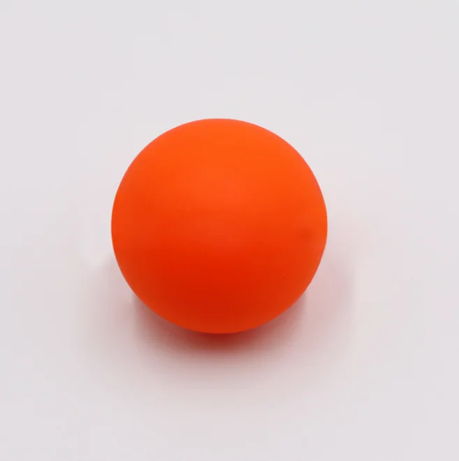 Wholesale Greaseless Custom Colorful Rubber Lacrosse Massager Ball In Net Single Gym For Sore Muscles Myofascial Release