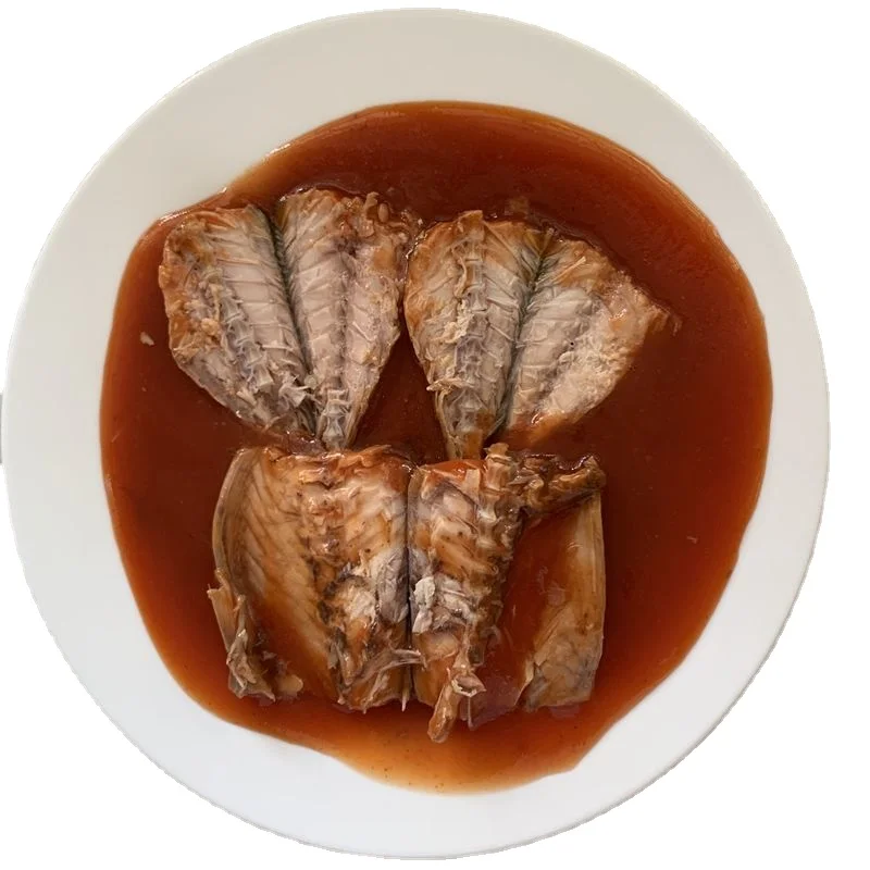
155g Canned Mackerel fish in Tomato Sauce  (1600213859751)