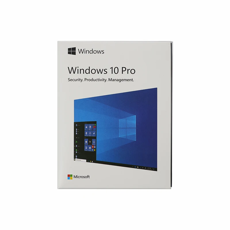 Windows 10 Pro ключ USB Розничная коробка полный пакет USB глобальная онлайн Лицензия активации цифровое подлинное американское программное обеспечение