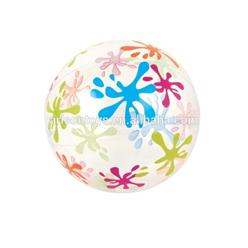 Customized PVC inflatable water Ball inflatable ball beach ball for foldable pool play ball
