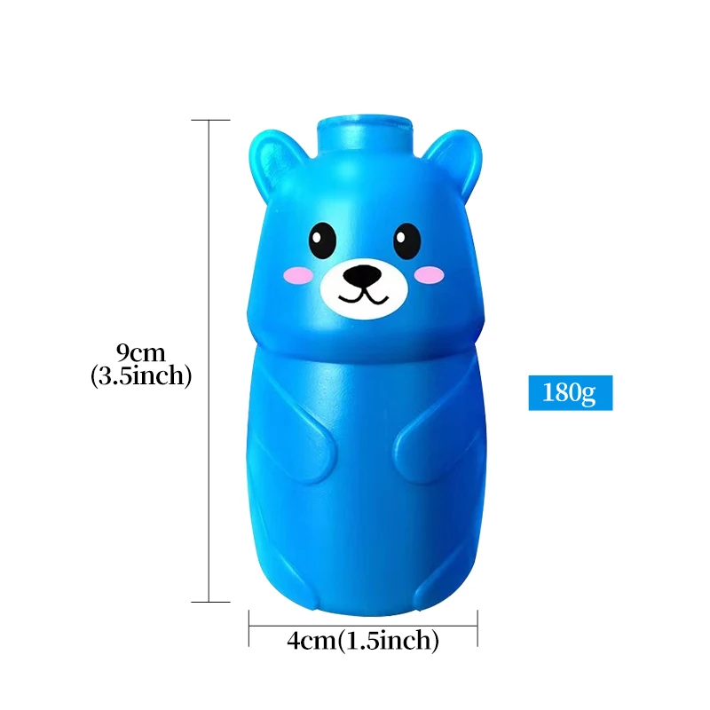 Eco Friendly High Quality Toilet  Deodorizer Blue Bubble Automatic Toilet Bowl Cleaner