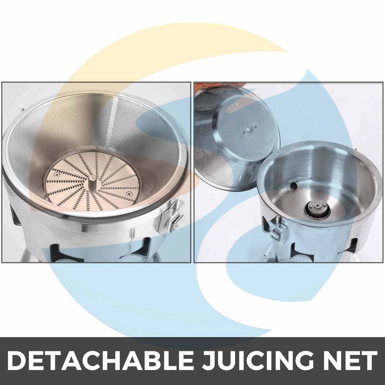 Stainless Steel Commercial Juice Extractor Heavy Duty Juicer Electric Orange Juice Machine Beverage Machine