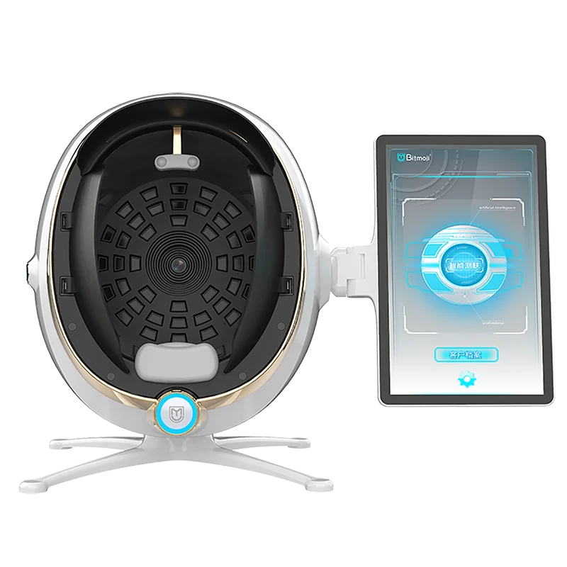Portable Wifi smart mirror scanner 3D facial skin analyzer machine