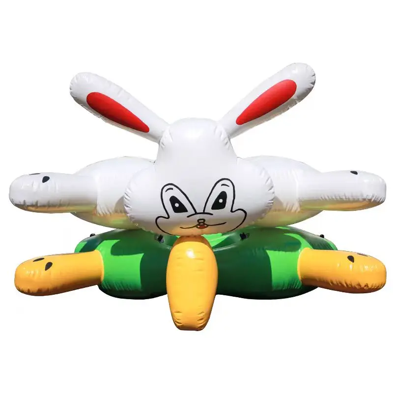 Fun games props inflatable racing tortoise and hare race parent-child development game team building activity equipment