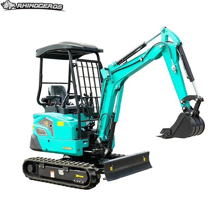Crawler new 2 ton Electrical Excavator Mini earth moving machinery small digger Rhinoceros with CE EPA XN20EV used