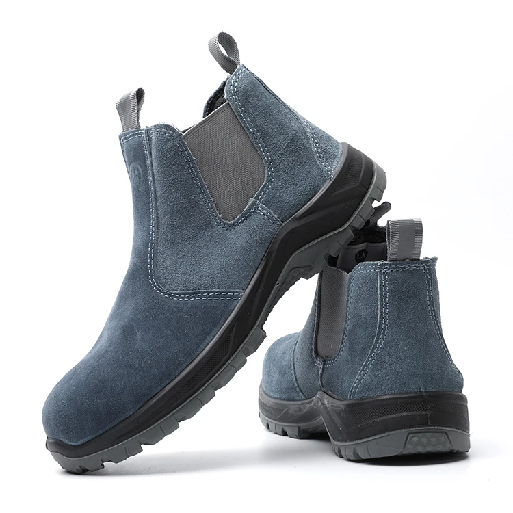 Новинка, Лидер продаж, защитная обувь из воловьей кожи, защита от ударов, проколов, стальная защитная обувь, мужские ботинки, защитная обувь