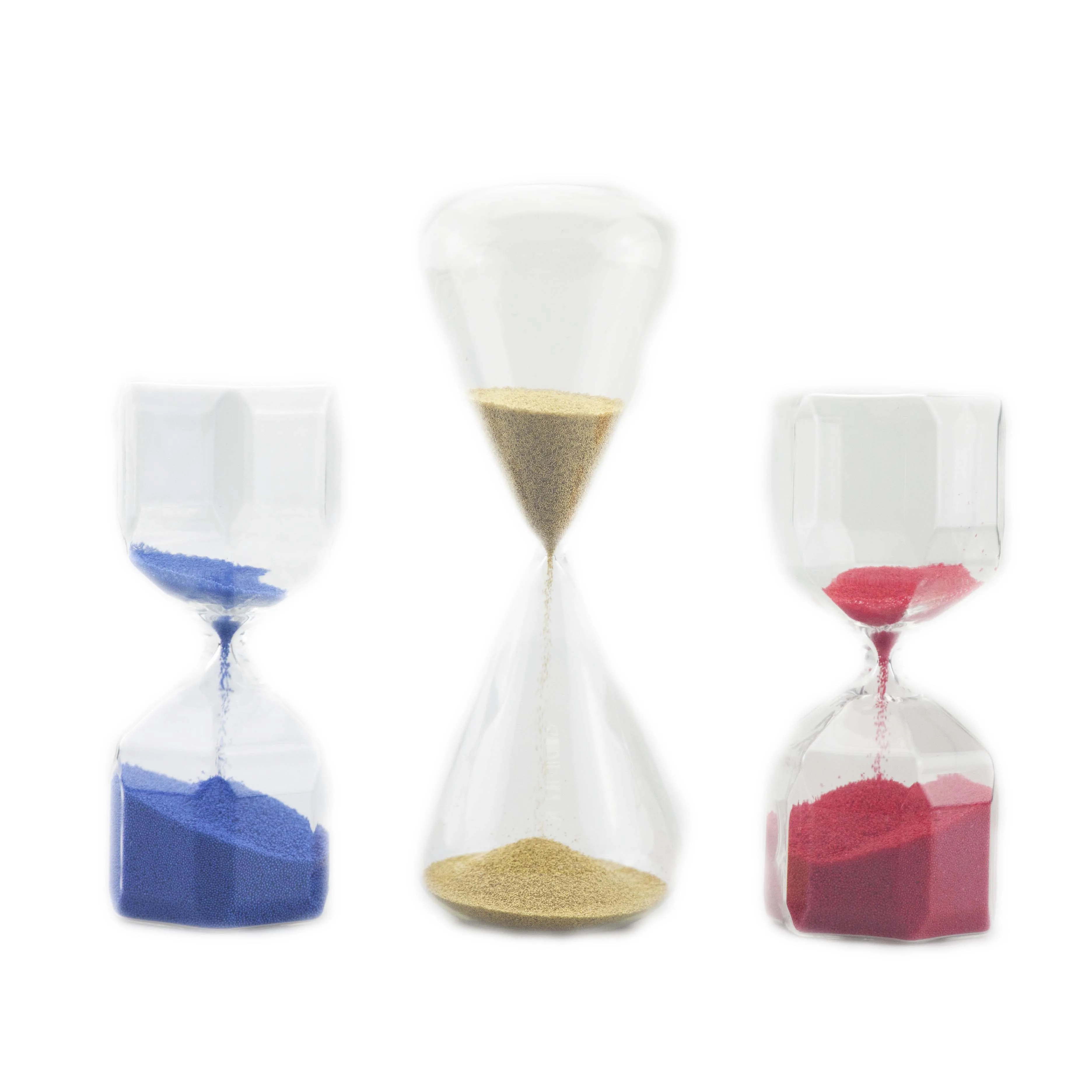 Colored sand glass microsphere bulk sand clock beads timer hourglass glass beads