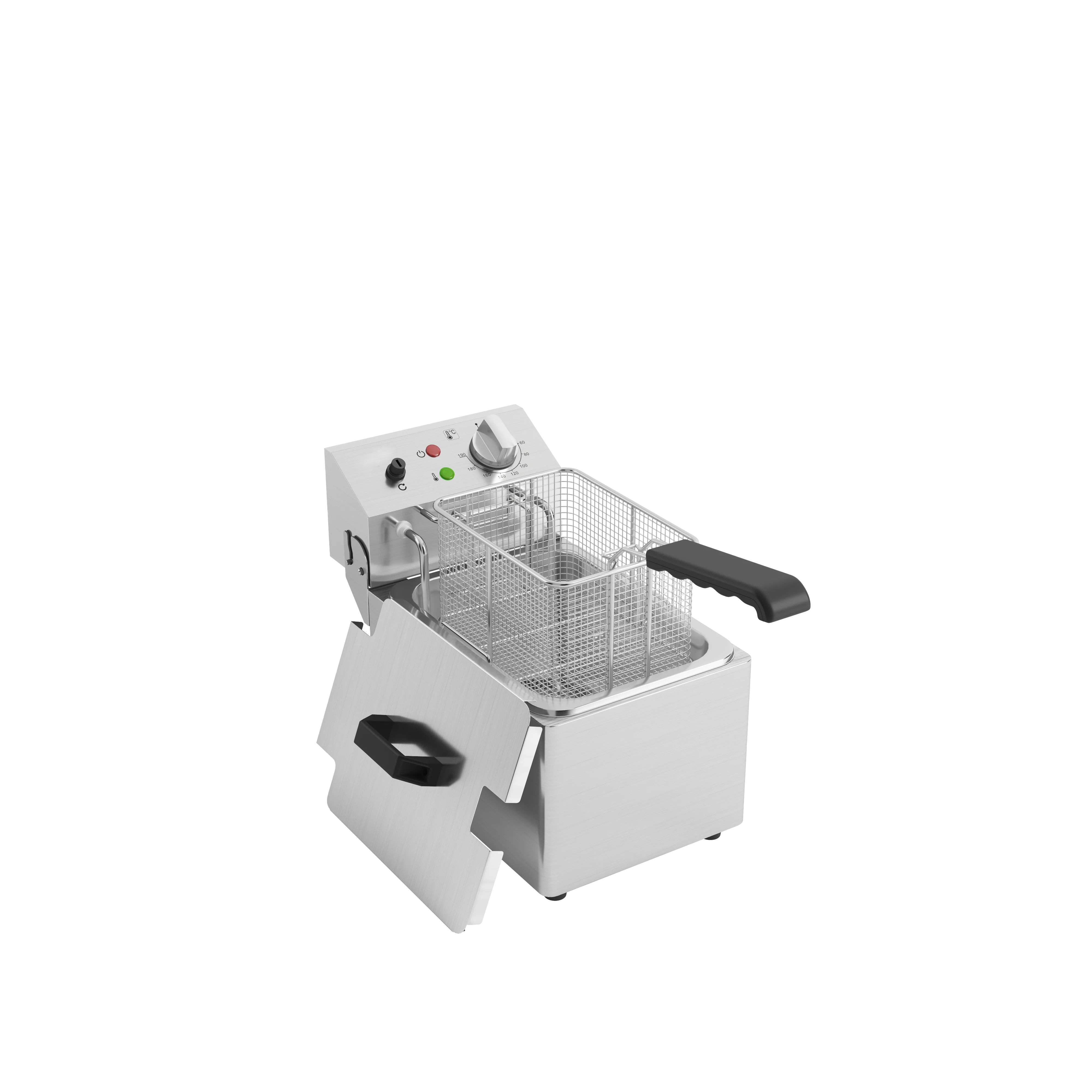 Wholesale Electric Deep Fryer Stainless Steel Commercial French Fries Fryer for Restaurant Home Hotels Food Shops