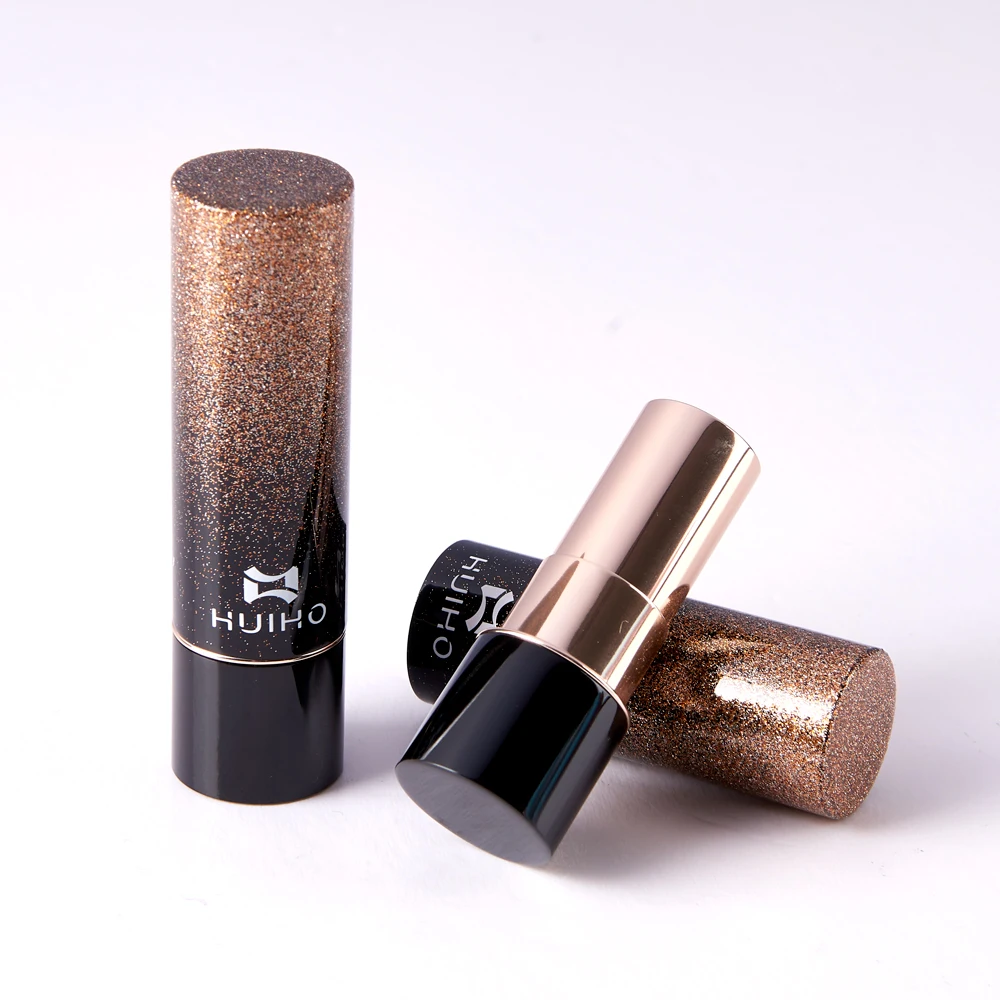 HUIHO Popular Design 12.1mm Diy Empty Lipstick Tube Aluminum Lip Balm Container Lipstick Shell Makeup Package Lipstick Tube