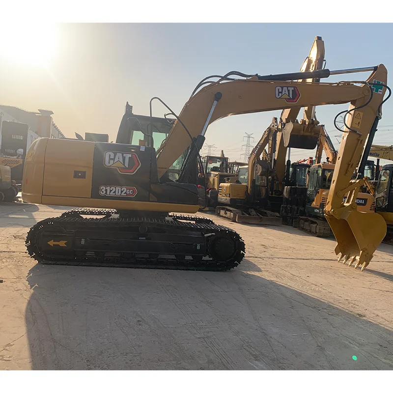 Caterpillar cat312d Экскаватор строительная техника тяжелое оборудование Землеройная экскаватор
