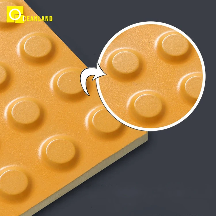factory whole outdoor tactile blind floor tile guiding brick subway project tiles