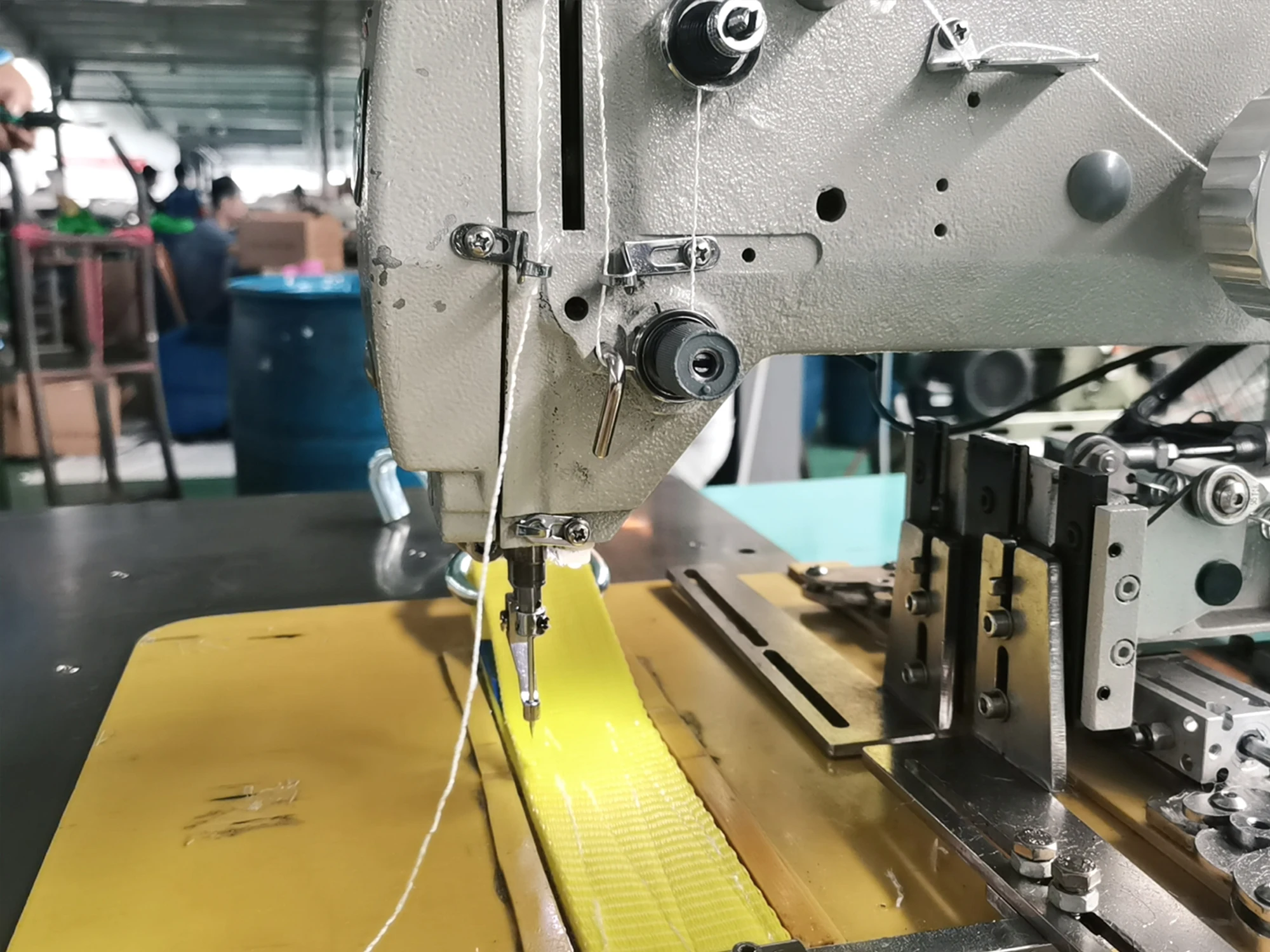 Heavy Duty  Polyester 2' Winch Strap With Wire Hooks With Covering   Cargo Winch Strap