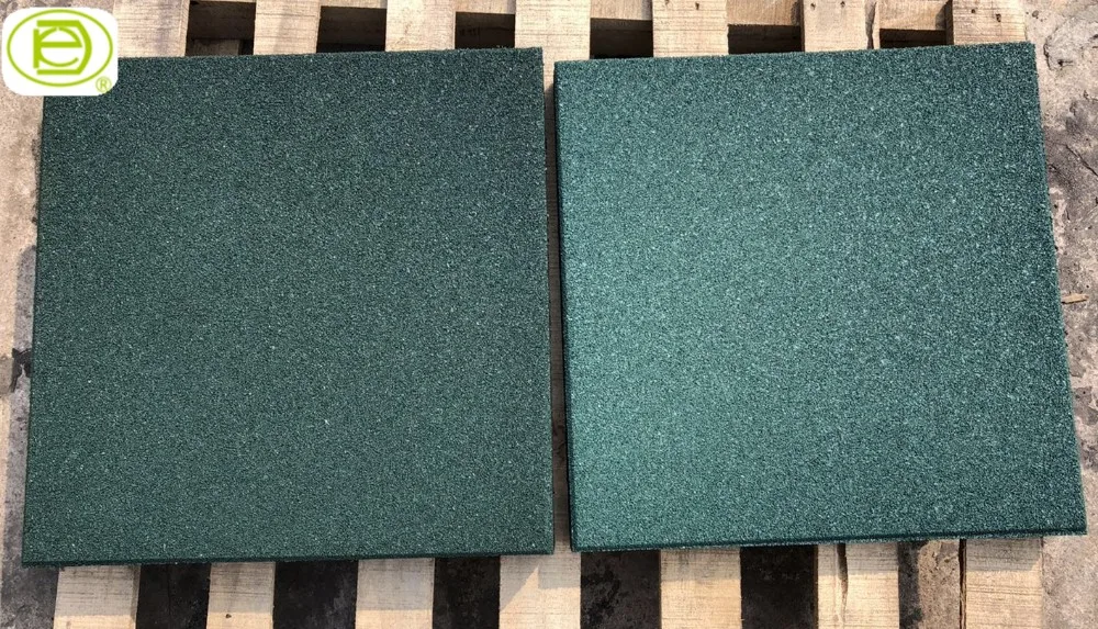 
50mm Playground or kindergarten rubber flooring mats tiles 