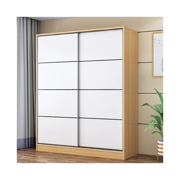 Manufacturer wholesale modern design sliding door wardrobe for hotel or home furniture