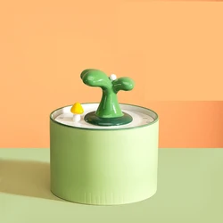 Small Sapling Ceramic Body Pet Water Dispenser Multiple Filter Bass Cat Water Dispenser Removable and Washable Water Dispenser