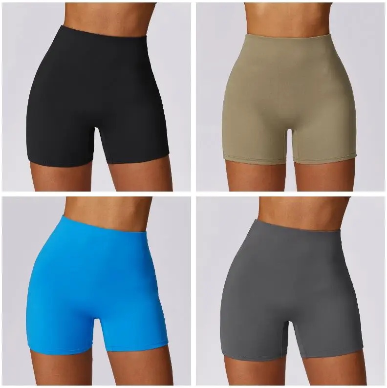 RUIQUWIN Factory Customized Seamless Vest High Waist Hip Lifting Short Leggings Workout Clothing Women Yoga Set Sports
