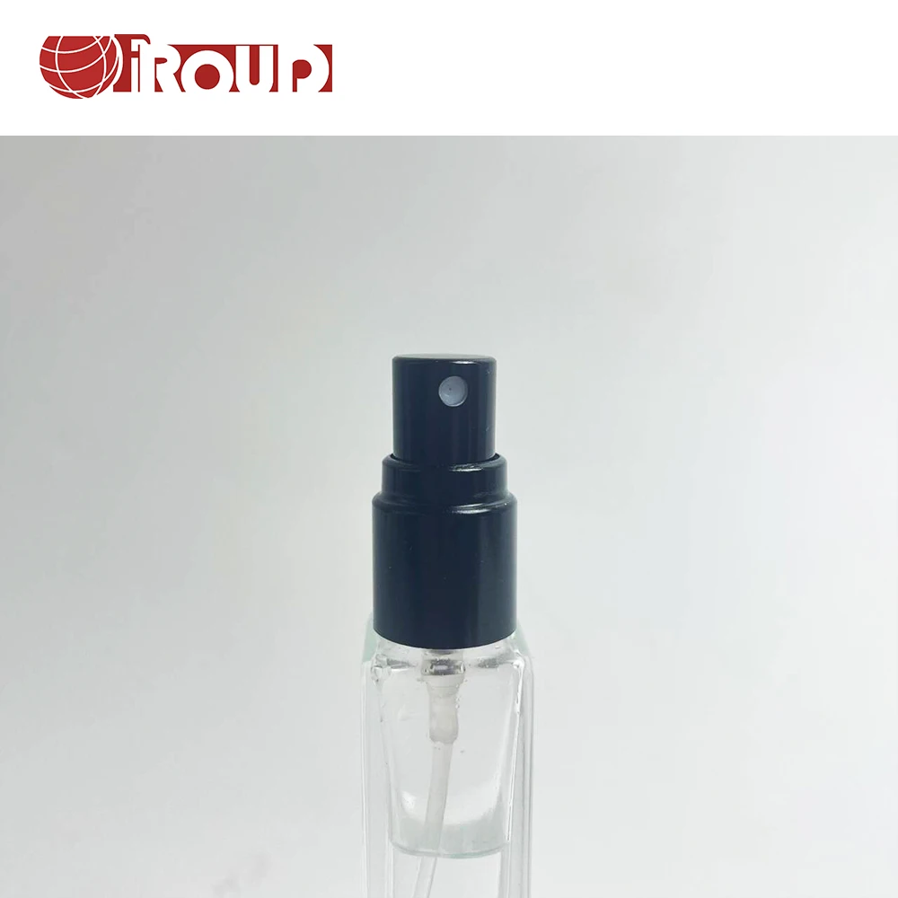 12 screw nozzle spray bottle Mini transparent spray bottle glass perfume sample atomizer