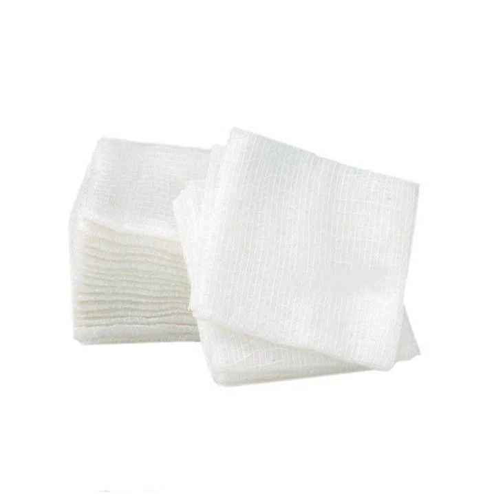 
Sterile cotton hemostatic gauze swab blister packing 