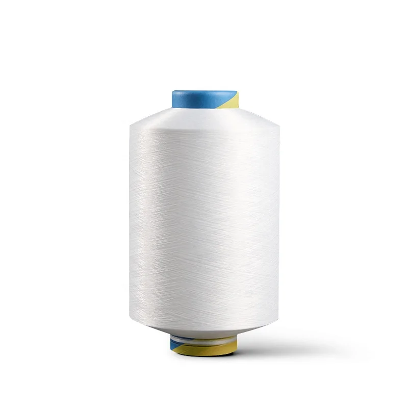 Textile raw materials custom wholesale Polyester Yarn T75D/72F 40DA semi-light