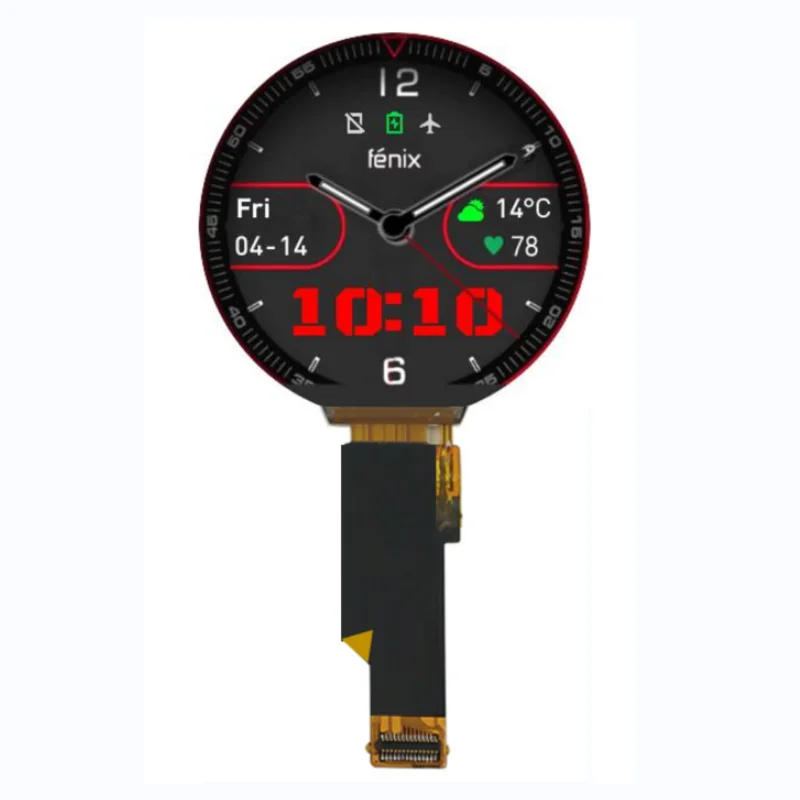 Smart Wear Lcd Display 1.09 1.32 1.28 1.39' Round Smartwatch LCD Display Module TFT IPS Smart Wear LCD Module