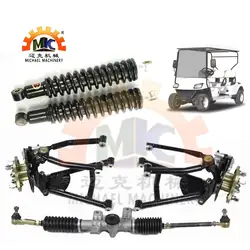 4X100 or 4x114.3 Small Mini Auto Car ATV UTV Scooters Buggy Double A Wishbone Independent Suspension Front Axle with Disc Brakes
