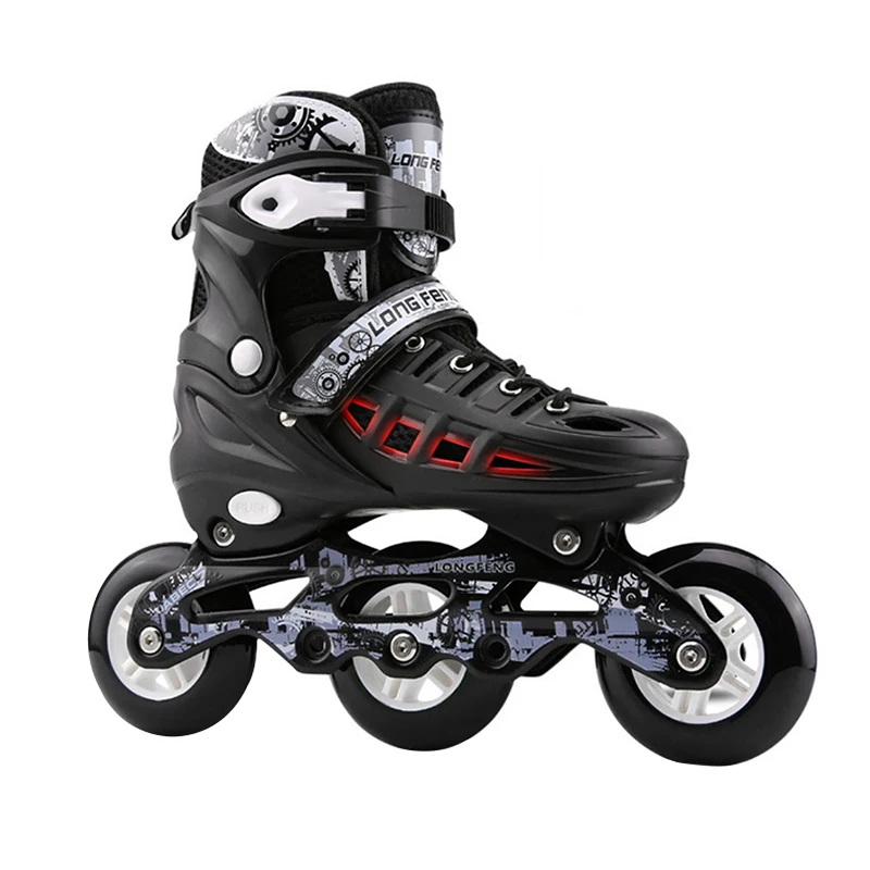 Factory direct Three Wheel Inline Roller Shoes professional roller skates three roller inline skates