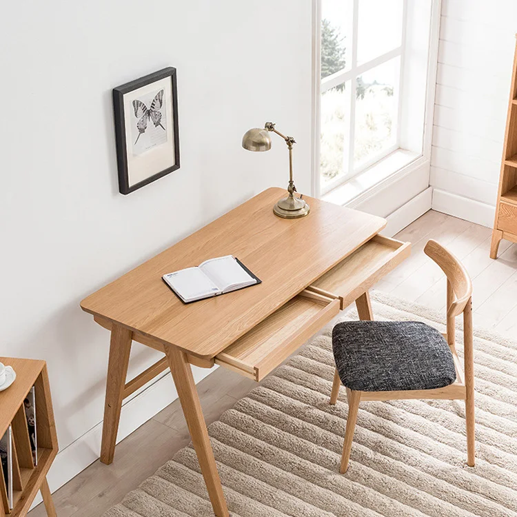 
Customized simple high quality creative design Competitive Price Buy online New design desktop wooden home office computer table 