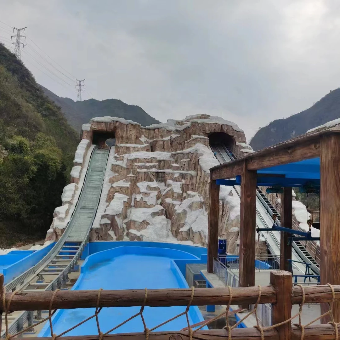 chute ride splash large water park amusement equipments for sale 20P water rides