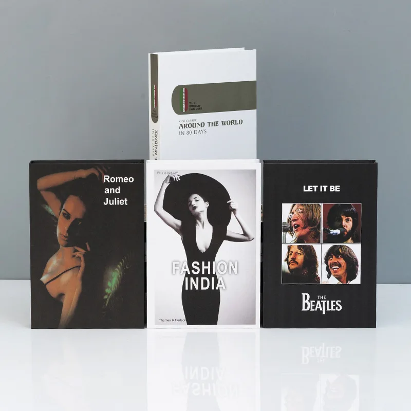 Set of 12pcs Modern Simple Book Model Simulation Decoration Book Props Creative Home Office Decorative Book