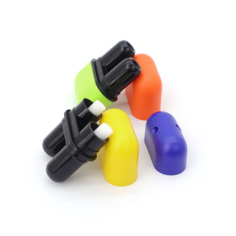 New Nose Inhaler essential Oil Aromatherapy Blank Nasal Inhaler Tube Bottles Refill Plastic Nasal Inhalers With Cotton Wicks