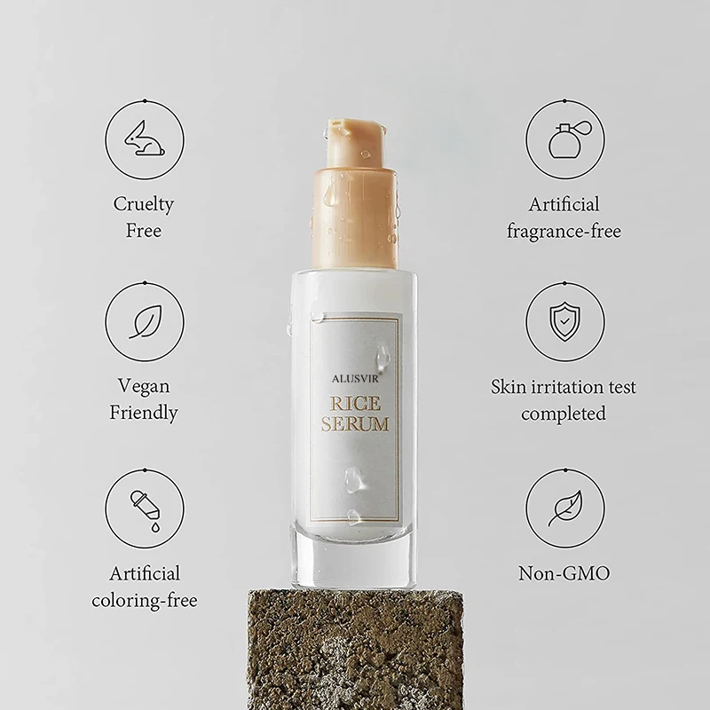 White Rice Whitening Serum Face Moisturizing Cream Anti Wrinkle Anti Aging Face Fine Lines Fade Spots Skin Care Serum(new)