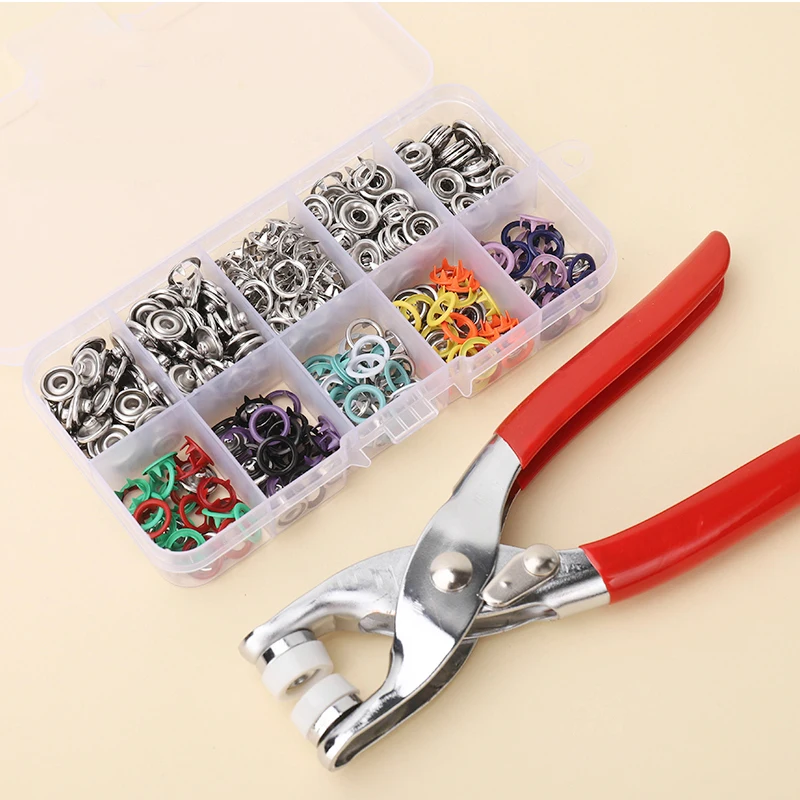 With Low Price Free Sample Avoid sewing button nailing  snap on Clothes five-claw buckle snap fastener snap button for garment