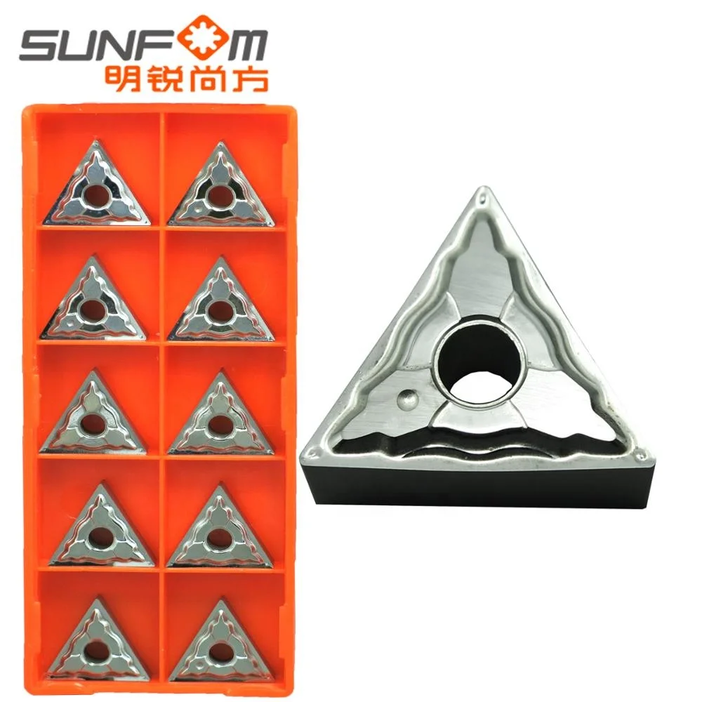 Sunfom stable performance Aluminum turning carbide inserts TNMG160412