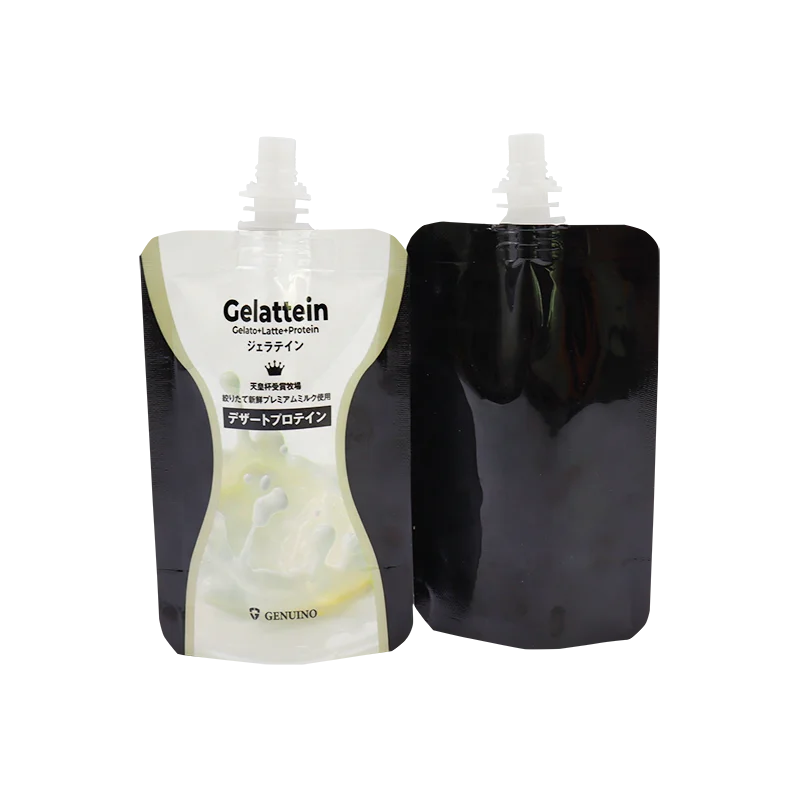 100 150 500ml Spout Pouch Liquid Stand Up Pouch Face Creams Sunblock Small Sachet Packet