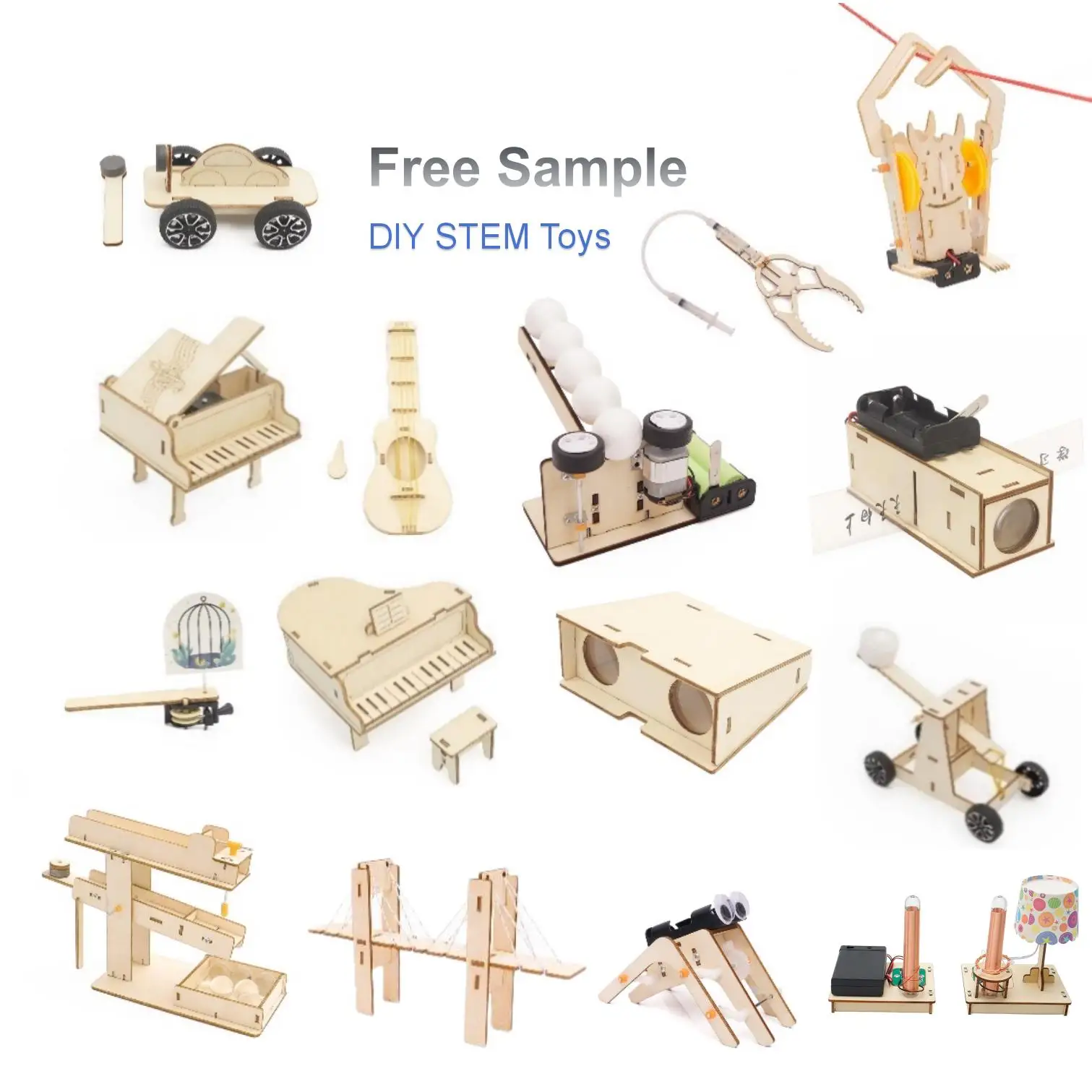 MI 2024 Outdoor Kids Toys Montessori STEM Science Kit DIY Assembly STEM Toys Handmade Educational Science And Engineering Toys