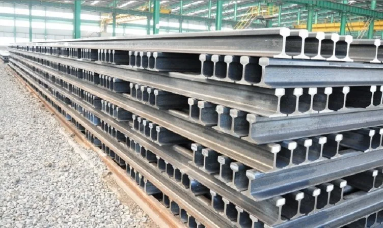 R260 U71mn material grade Crane Rail Steel Qu70 Qu80 Qu100 Qu120 railway track