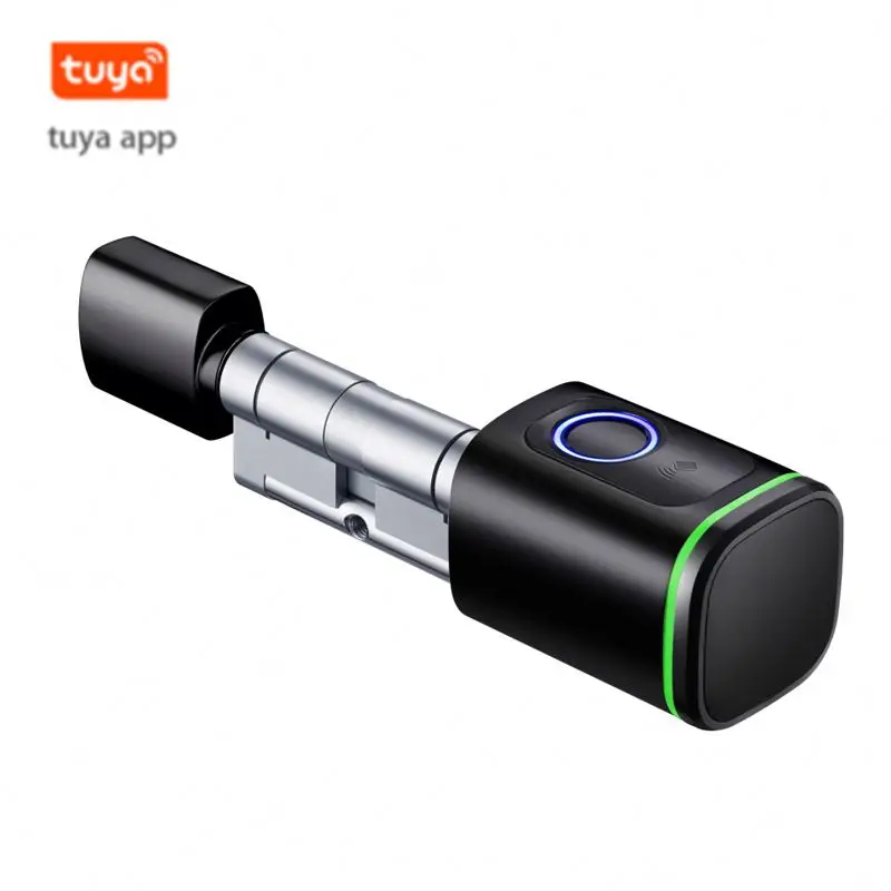 China Products keyless electronic lock lock cylinder with key security home office safety digital door lock