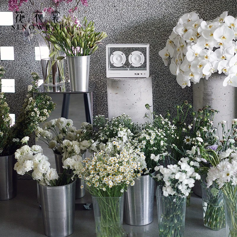 Wholesale Aluminum Flower Waterproof Flower Box Table Decorative