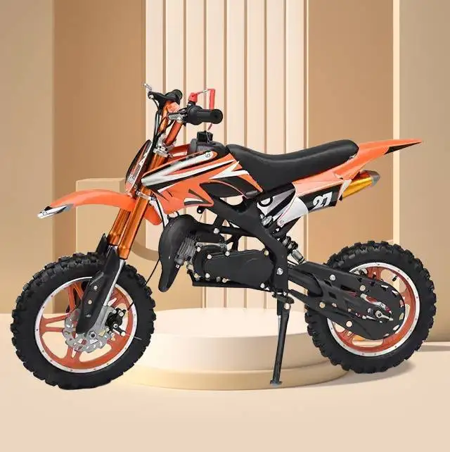 manufacturer 2 stroke 49cc 50cc small mini pocket bike off-road motorcycle dirt bike 49cc 50cc for kids