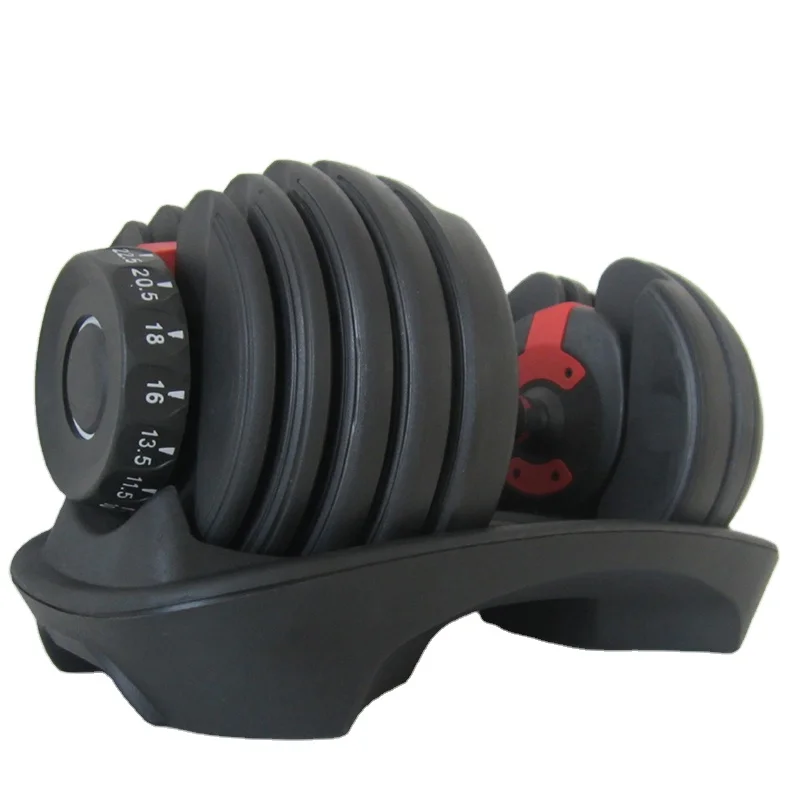 Новая хромированная подставка для гантелей с резиновым покрытием