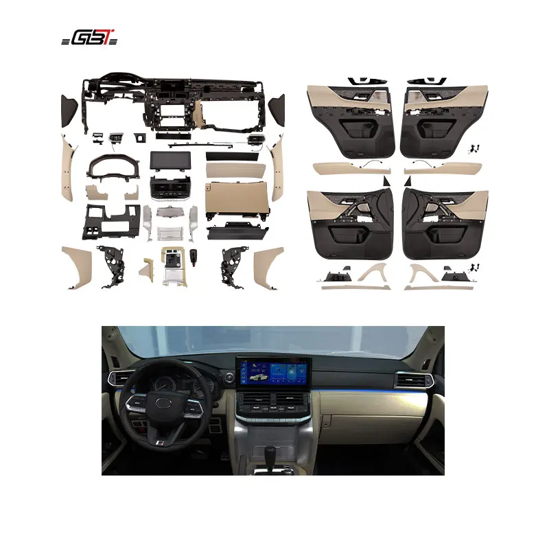 GBT 2024 LC200 Interior Upgrade kit LC200 To LC300 Model Inner kit For Toyota 2008-2021 Land Cruiser 200 Interior Upgrade LC300