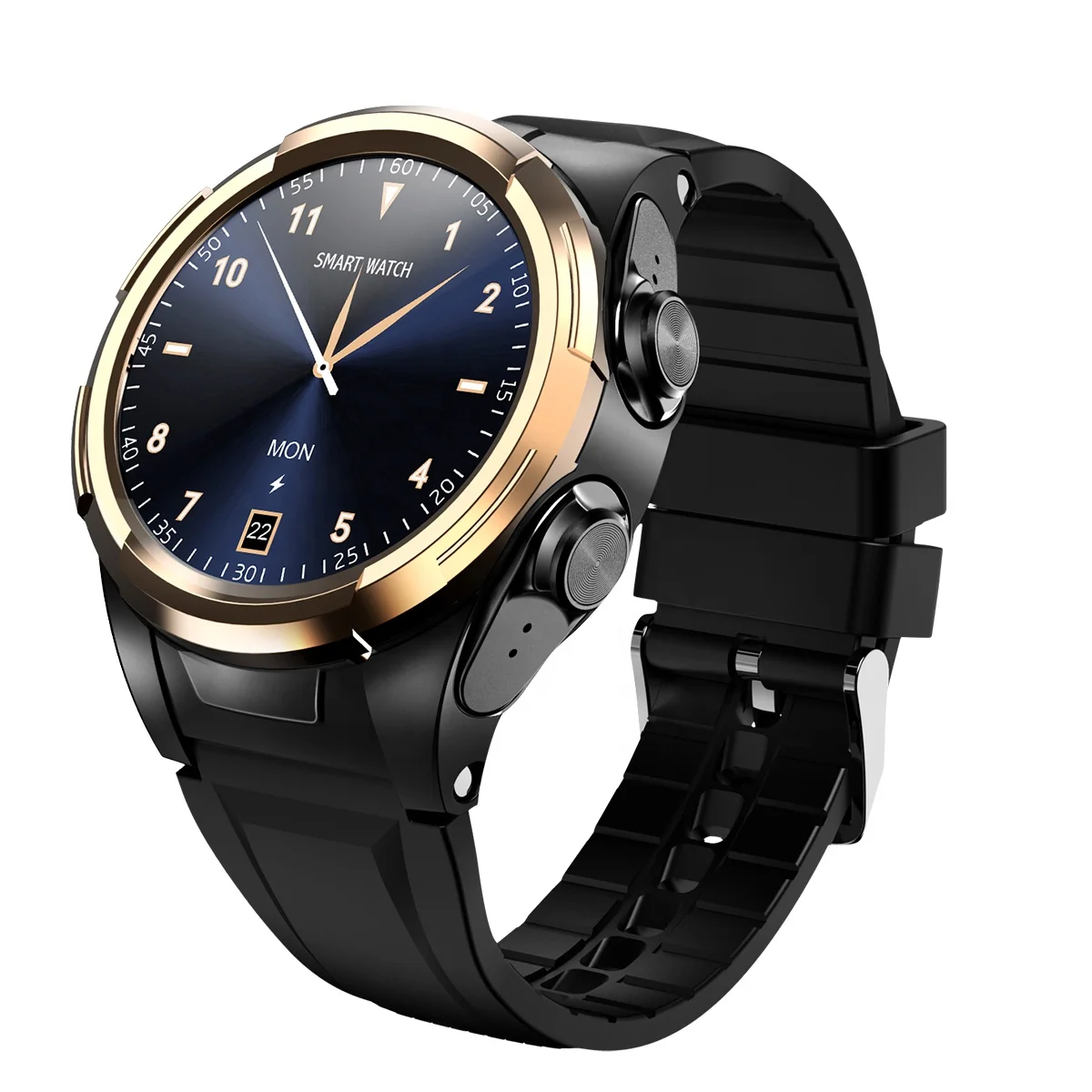 
Top sell Heart Rate Function Wireless Smart Watch Earbuds 2 In 1 Health Earphone Smartwatch 