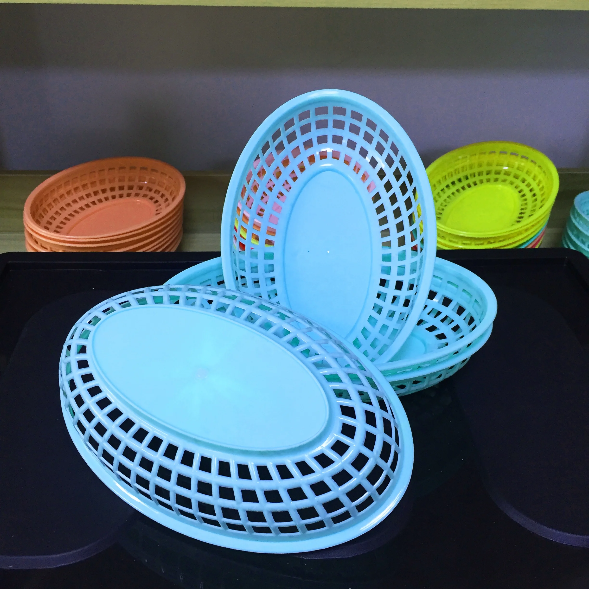 plastic basket for dried fruite/ candy/snacks