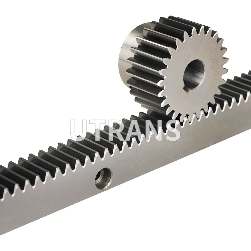 
Customized C45 Cnc Router Linear Guide Rack and Pinion Drive Parts 