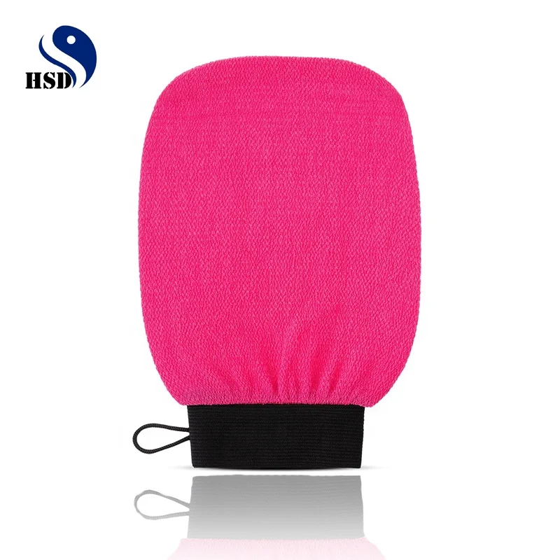 Лучшие отшелушивающие перчатки для тела с индивидуальным логотипом хорошего качества, марокканские отшелушивающие перчатки