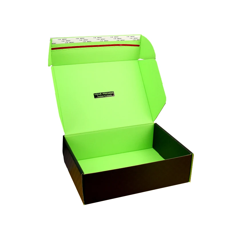 Wholesale Custom Corrugated Shipping Zipper Tear tape mailer box