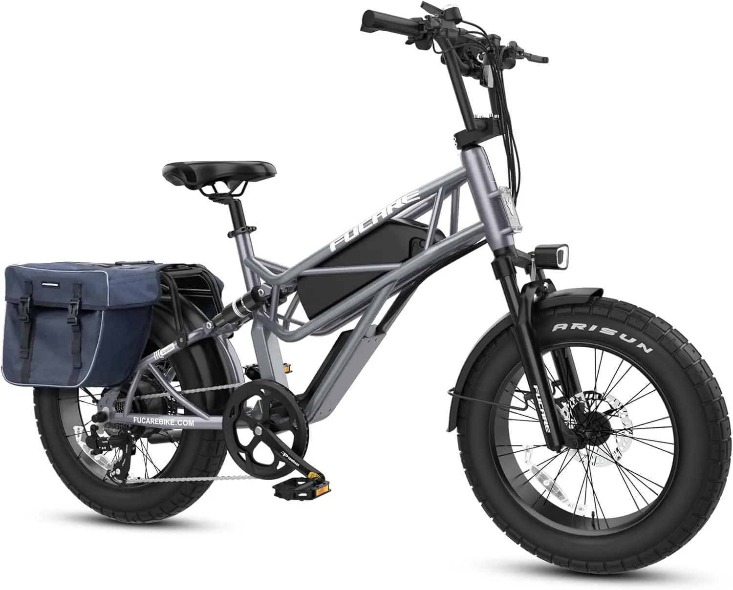 Fucare Bike Rear Seat Pannier Bag Cycling Electric Bicycle Bag 30L Capacity and Multifunctional Waterproof Ebike Bag