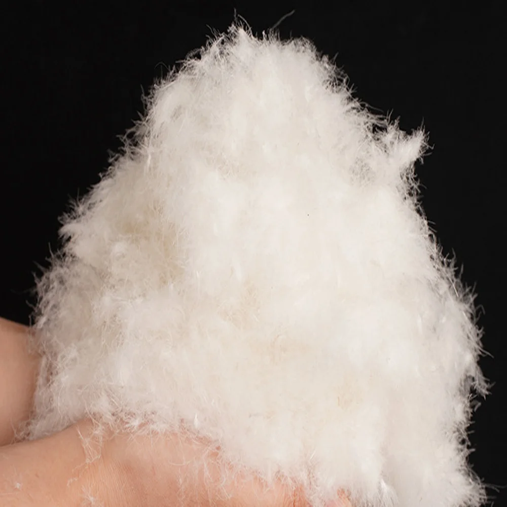 Factory Manufacture Wholesale  Down Goose Feather High Filling Power White New Goose Down  Vest  Goose Filling