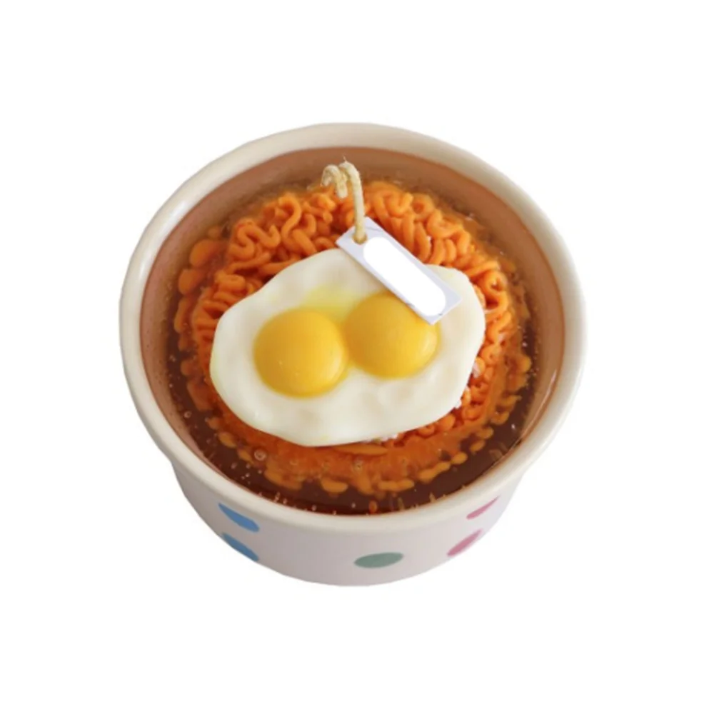 
New decorative noodle shaped scented candle fragrance aromatherapy candle 